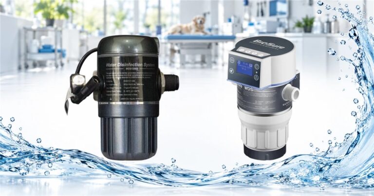 เครื่อง WDS1200X และ WDS250 ระบบดูแลคุณภาพน้ำของ OZONEVET ในฉากโรงพยาบาลสัตว์ ภาพปกบทความ EP.11